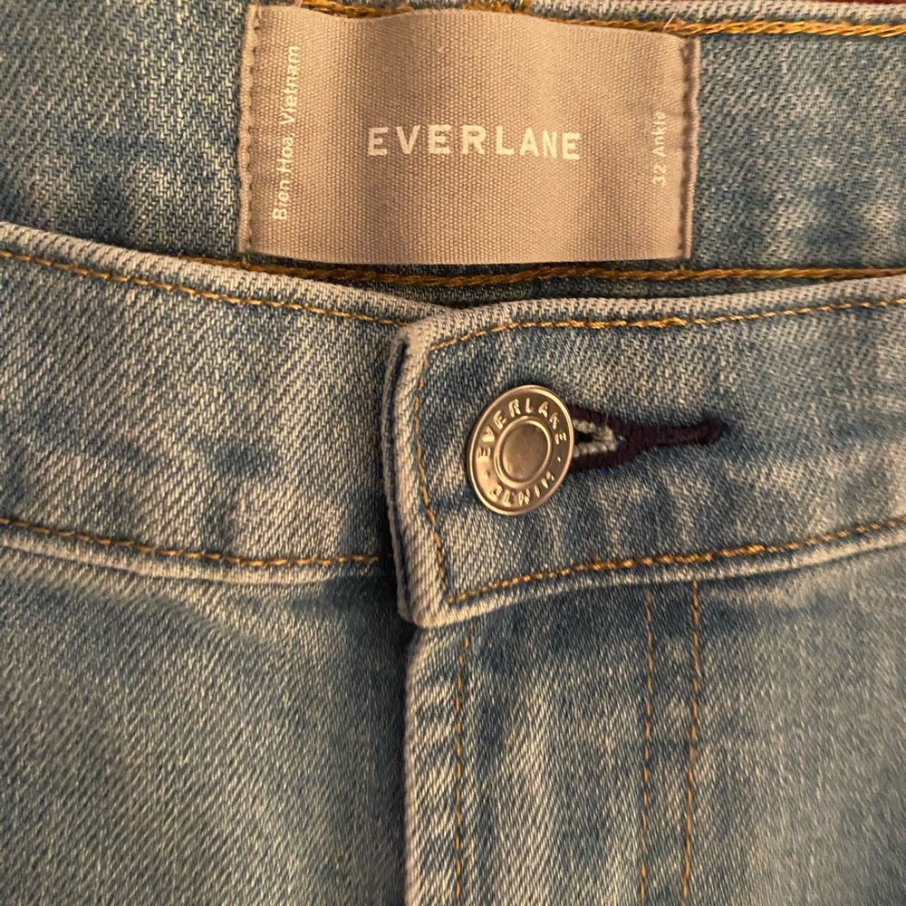Everlane size 32 Light Blue Straight Leg Ankle Jeans